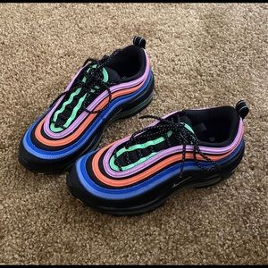 Nike Women's Air Max 97 Electro Green Fuchsia